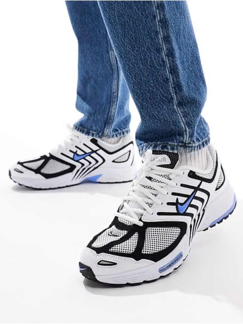 Nike Air Pegasus 2K5 sneakers in White Royal Pulse y2k retro shoes men’s SZ 7.5